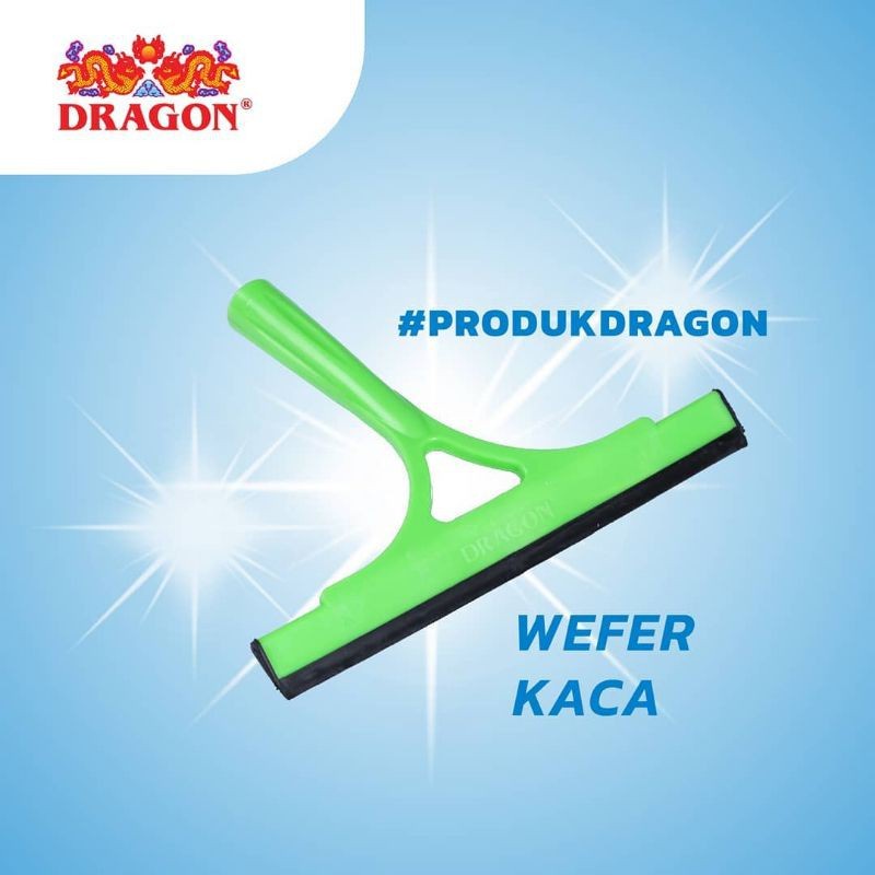 Wiper Kaca Dragon Wefer Karet Alat Pembersih kaca jendela Windows squeeze