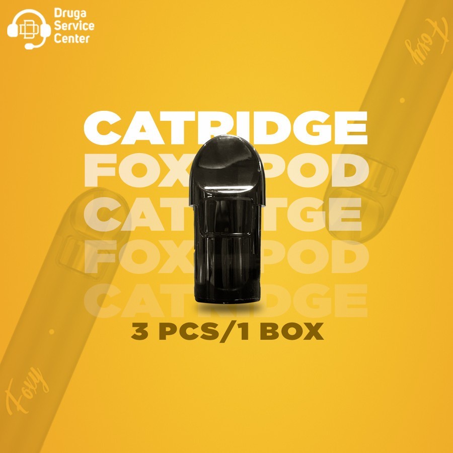 CARTRIDGE DRUGA FOXY POD KIT 1.0 OHM ORIGINAL 100%