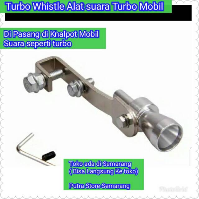 Turbo whistle Alat suara Turbo Knalpot Mobil