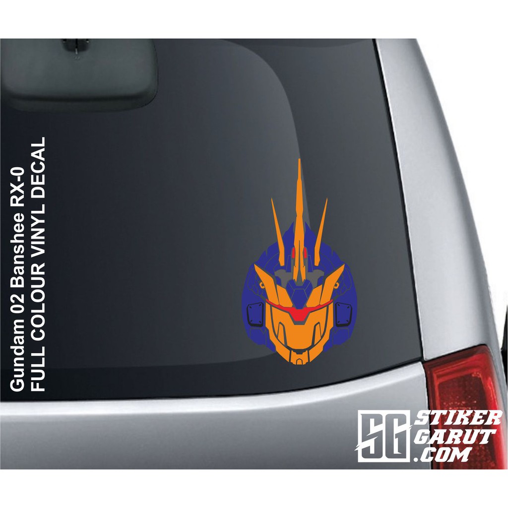 

Sticker / Stiker Cutting Unicorn Gundam 02 Banshee
