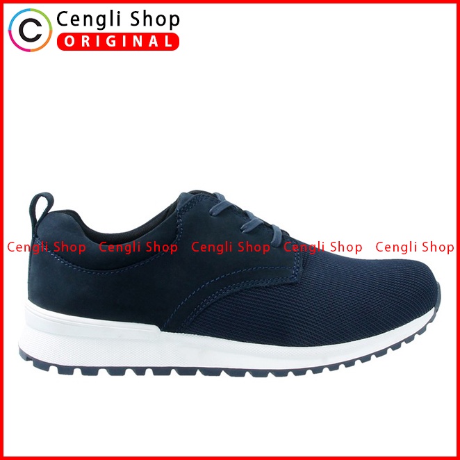 SEPATU SNEAKER PAKALOLO PRIA ORIGINAL CASUAL SPORT NAVY BLUE PB04