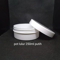 pot lulur 250ml putih
