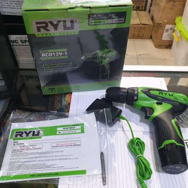 RYU-MESIN BOR CORDLESS 12V-1