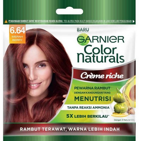 ⭐BAGUS⭐ GARNIER COLOR NATURAL EXPRESS CREAM HAIR COLOR | Semir Rambut | Ash Blonde | Golden Brown | Pastel