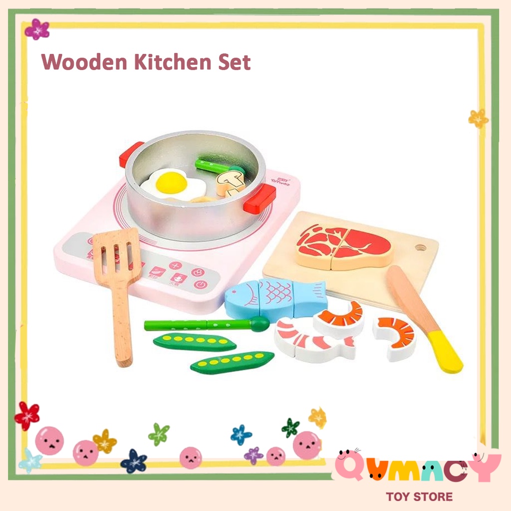 Mainan Masak Kayu Dapur Anak