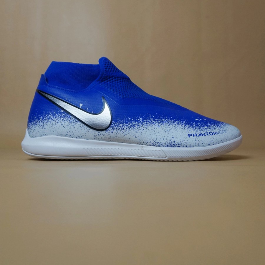 Sepatu Futsal Nike Phantom VSN Academy Blue / White Original BNIB