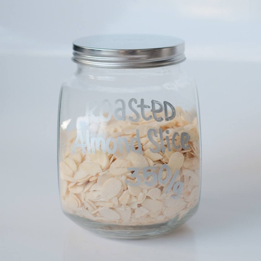 

roasted almond slice 500 gram