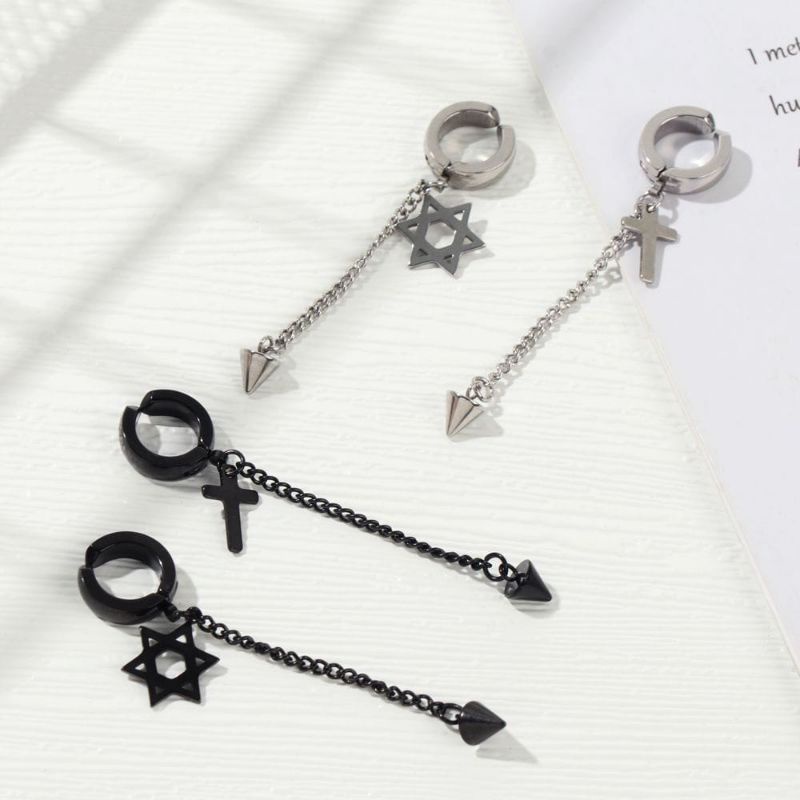 [BEST SELLER] ANTING JEPIT GANTUNG FASHION PRIA KOREA