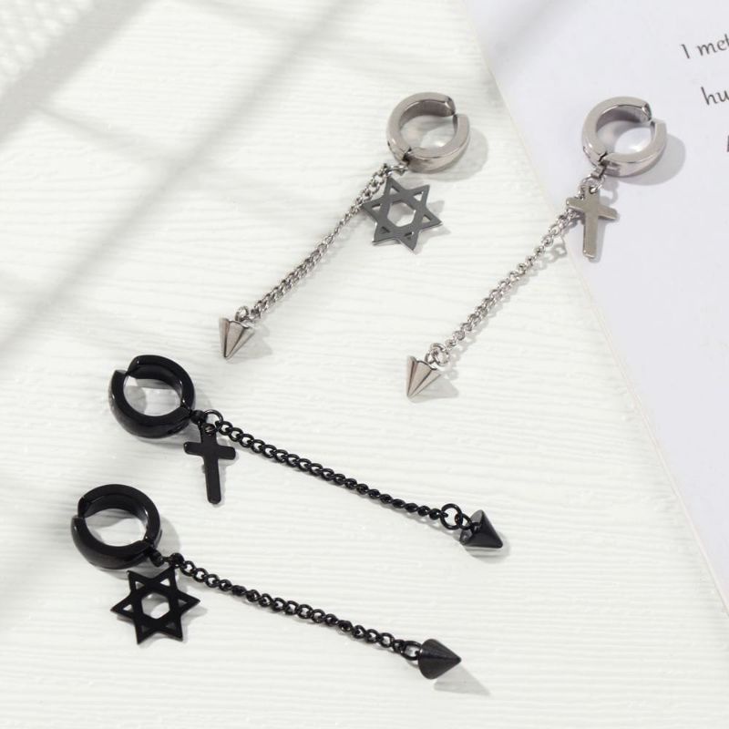 [BEST SELLER] ANTING JEPIT GANTUNG FASHION PRIA KOREA