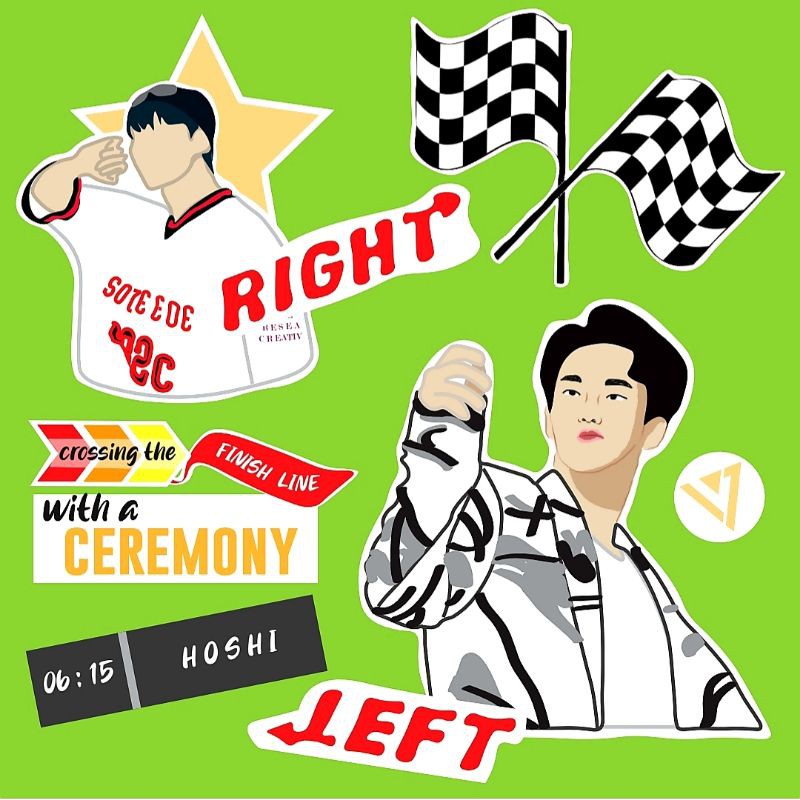 

《SEVENTEEN HENGGARAE STICKER SET: PERFORMANCE TEAM》