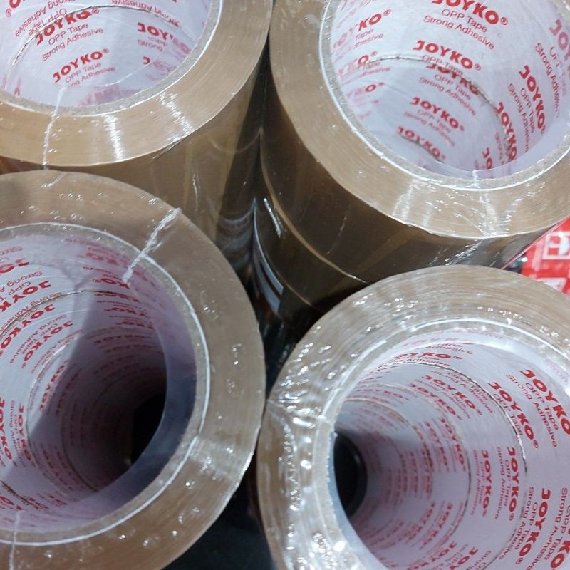 

lakban coklat dan bening merk joyko 48mm x 100 meter ( tertera harga 6 roll)