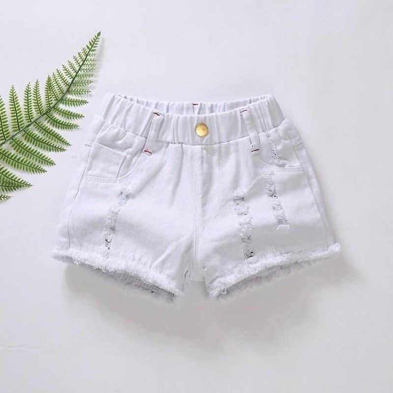 3PCS 100RIBU HOT PANTS/ CELANA PENDEK ANAK RIPPED