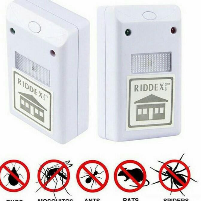 Ipp_1216 Pengusir Pembasmi Tikus Kecoak Elektrik Ultrasonik Ampuh  {>>>>}