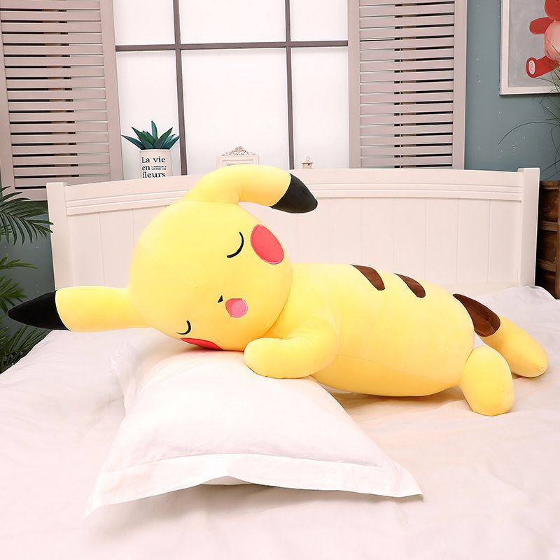 80cm Pokemone Plush Doll Toys Kawaii Anime Figure Original Soft  Model Gifts Child