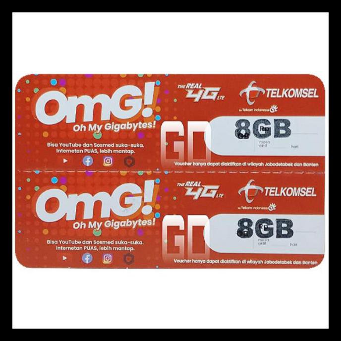 Voucher Telkomsel 8Gb Kode 160