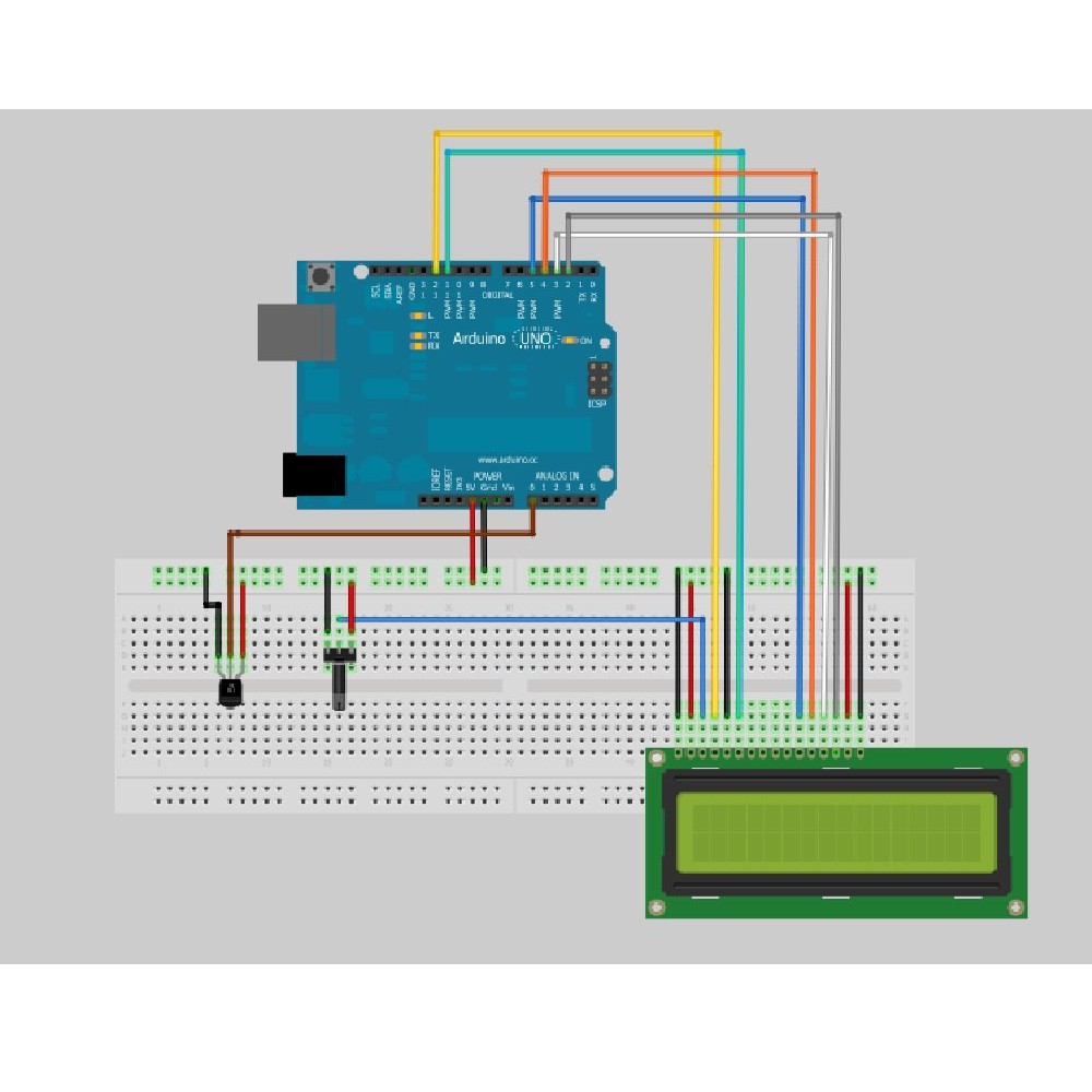 LCD 16x2 JHD Yellow green backlight JHD162A Original LCD Hijau 16x2