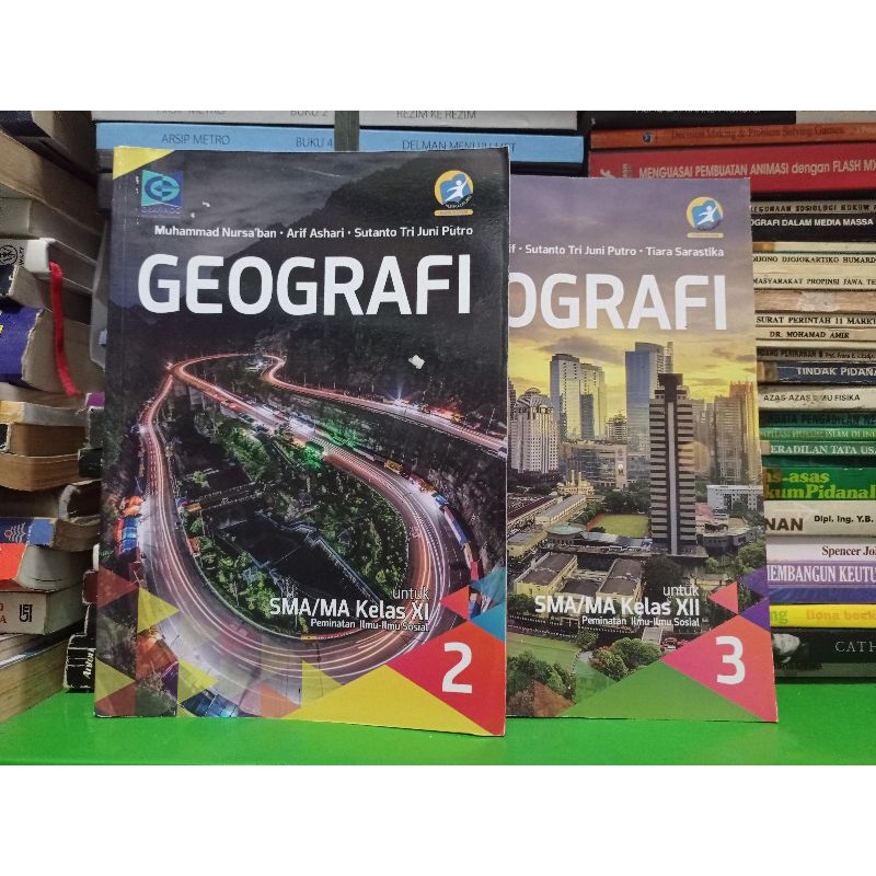 Jual Buku Baru Ori GEOGRAFI Untuk Sma Kelas Xi Xii GRAFINDO | Shopee ...