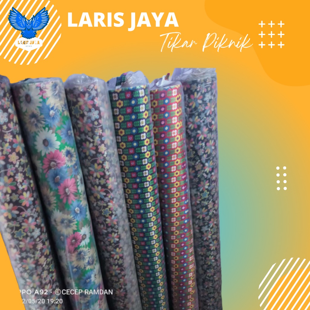 TIKAR PIKNIK 120x150CM microsatin KARPET TAMASYA LIBURAN PORTABLE BISA LIPAT MODEL TAS ANTI AIR 1KG=2PCS