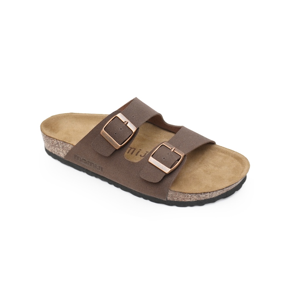 SAMANTHA PEBBLE SIZE 36-41 | MAMIJI SANDAL BERKUALITAS HARGA TERJANGKAU-Hazelnut