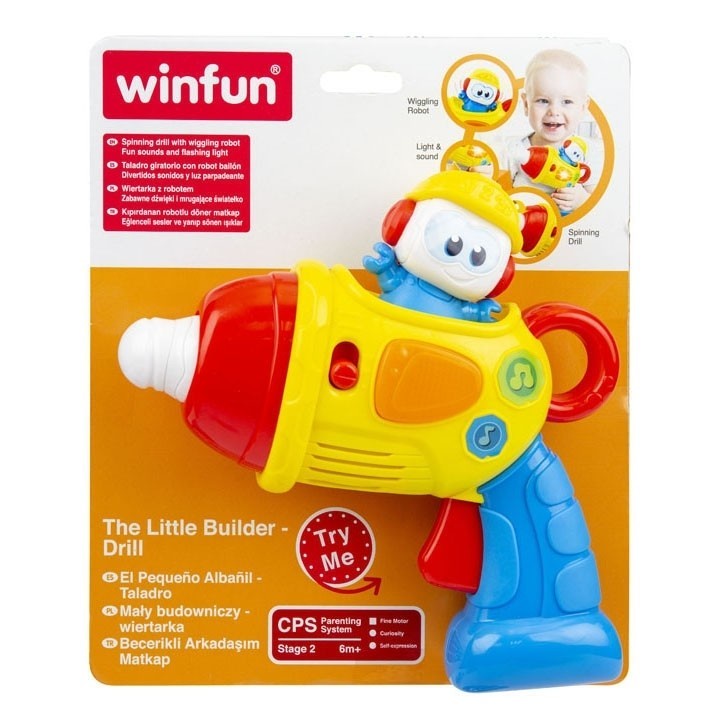 WINFUN The Little Builder Drill - Mainan