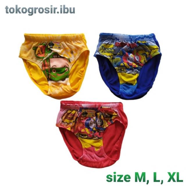 CD ANAK COWOK SUMO / CELANA DALAM ANAK LAKI LAKI / CELANBA DALAM ANAK / BOXER ANAK ;LAKI LAKI