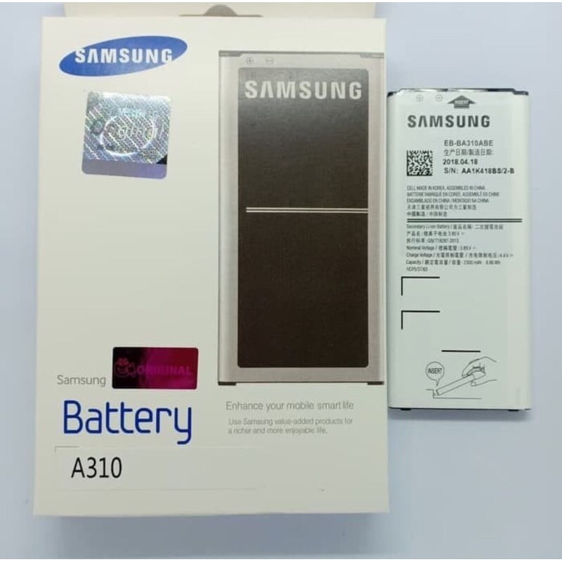 Baterai Original Samsung A310 / A3 2016 Baterai/ Batere / Battery