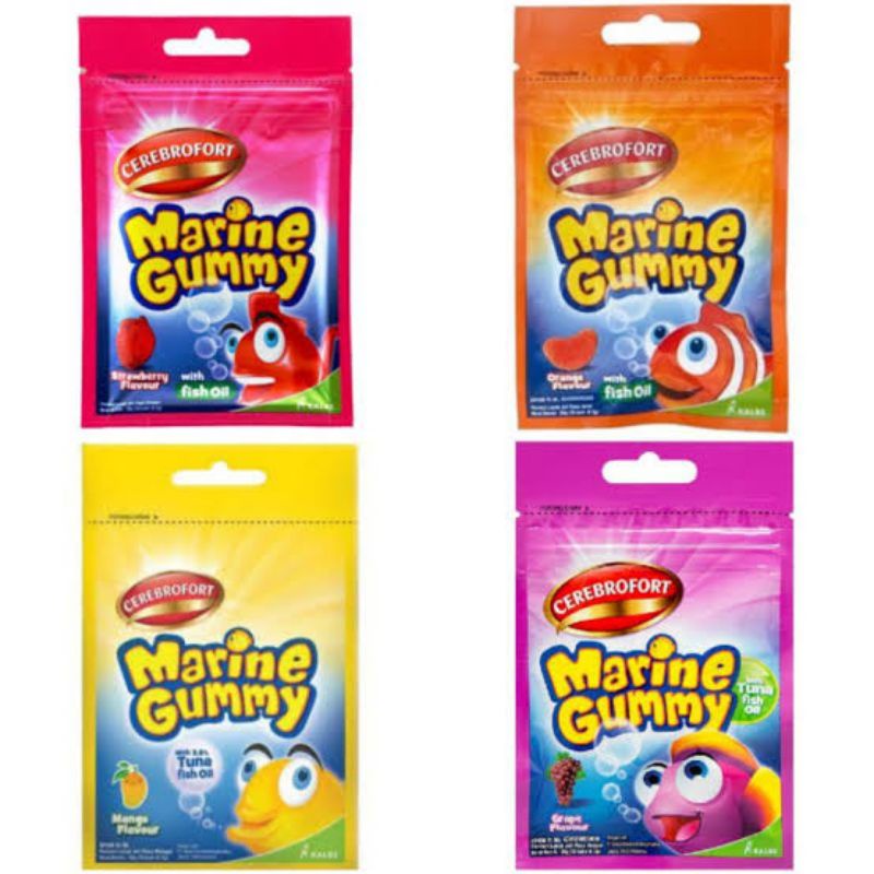 Marine Gummy / Vitamin Anak / Permen Jelly Marine Gummy