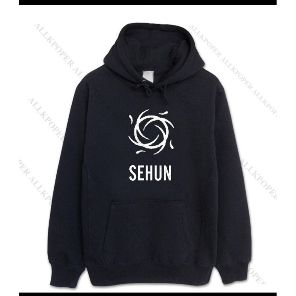 JACKET HOODIE EXO LOGO SEHUN