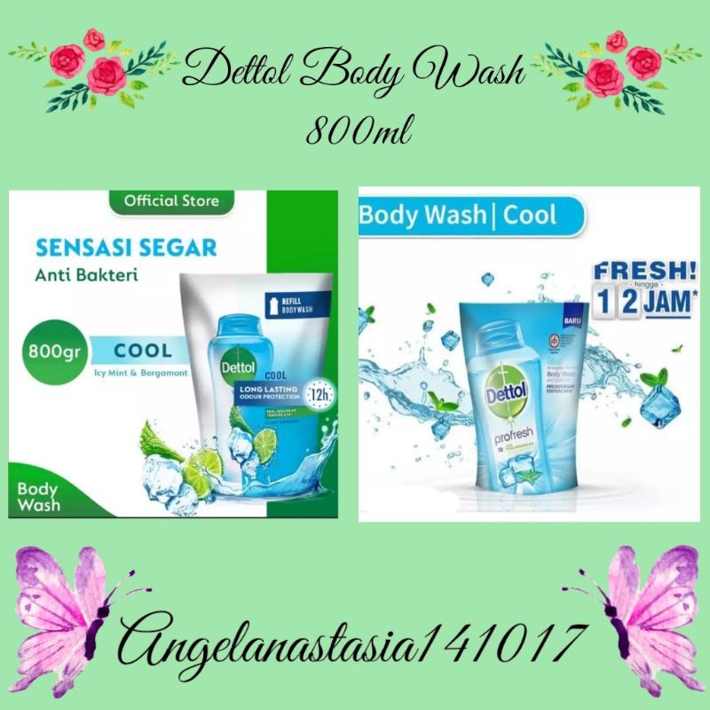 Dettol Sabun Mandi Cair 800ml/Dettol BodyWash 800ml/sabun cair dettol 800ml/dettol sabun mandi 800ml