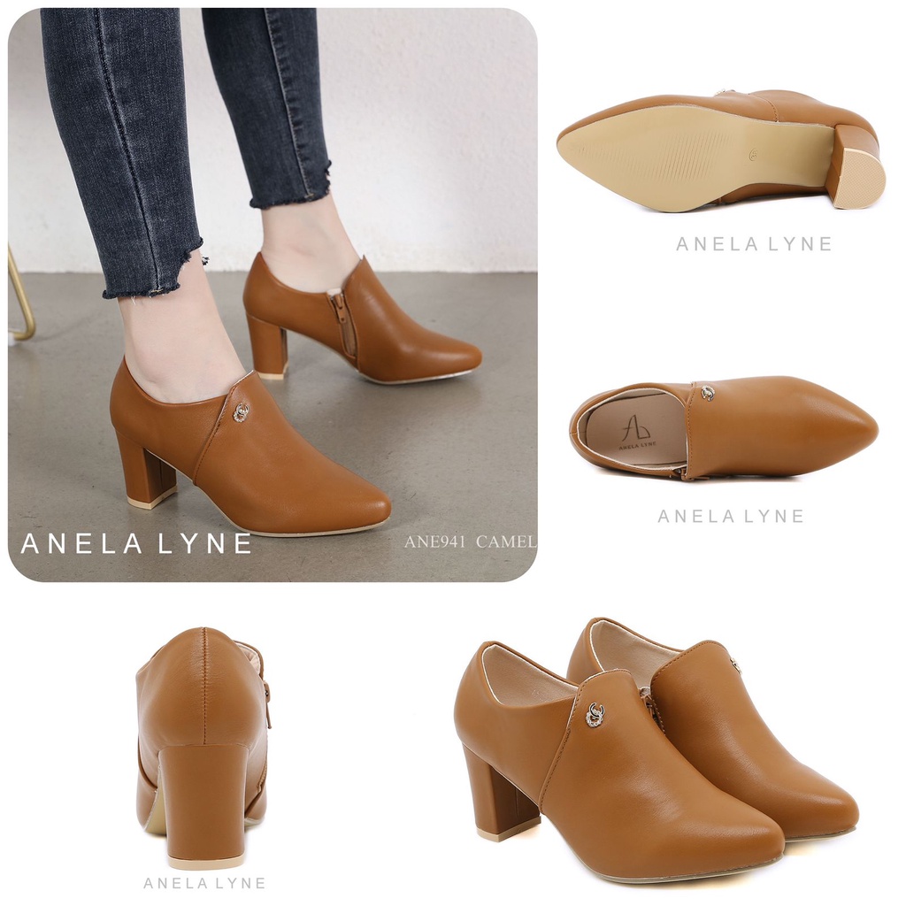 ANELA LYNE CLARE BOOTS HEELS SHOES ANE941 ORIGINAL