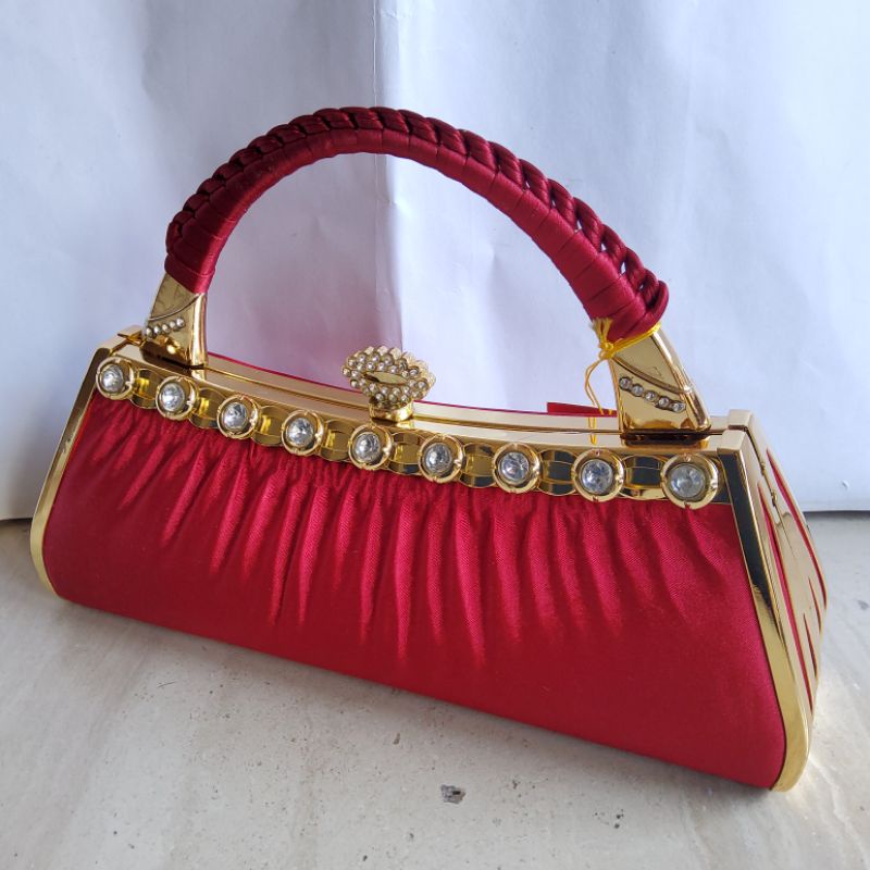 Sale! Tas Pesta Farnell Wanita  2477 / 2557 Clutch Import Diskon Besar