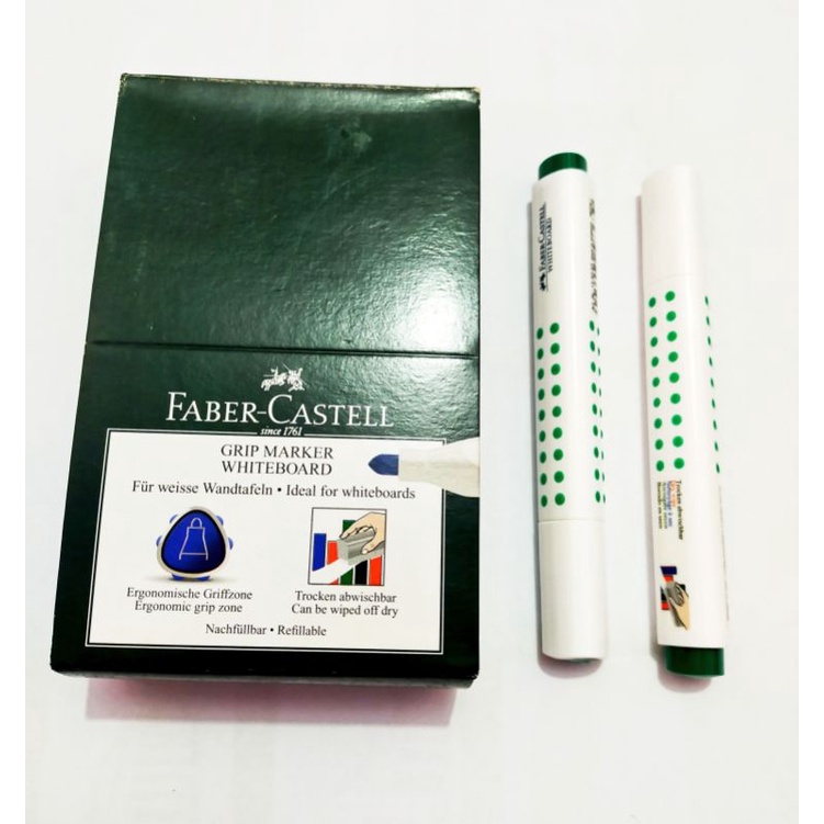 

Faber - Castell Grip Marker Whiteboard Green Made In Germany