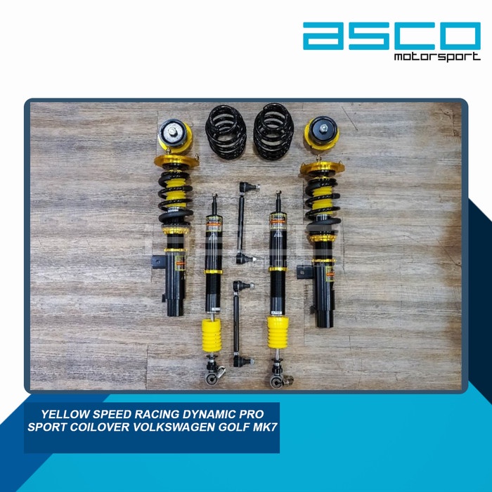 Yellow Speed Racing Dynamic Pro Sport Coilover VolksWagen Golf MK7