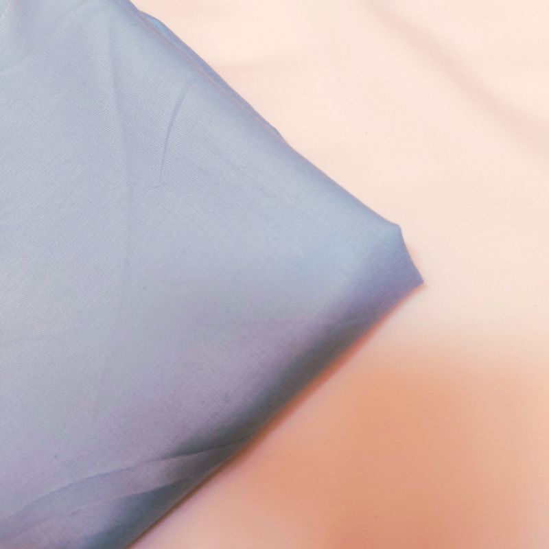 KAIN KATUN TOYOBO ROYAL MIX PER 0.5 METER-TYB - ABU SILVER