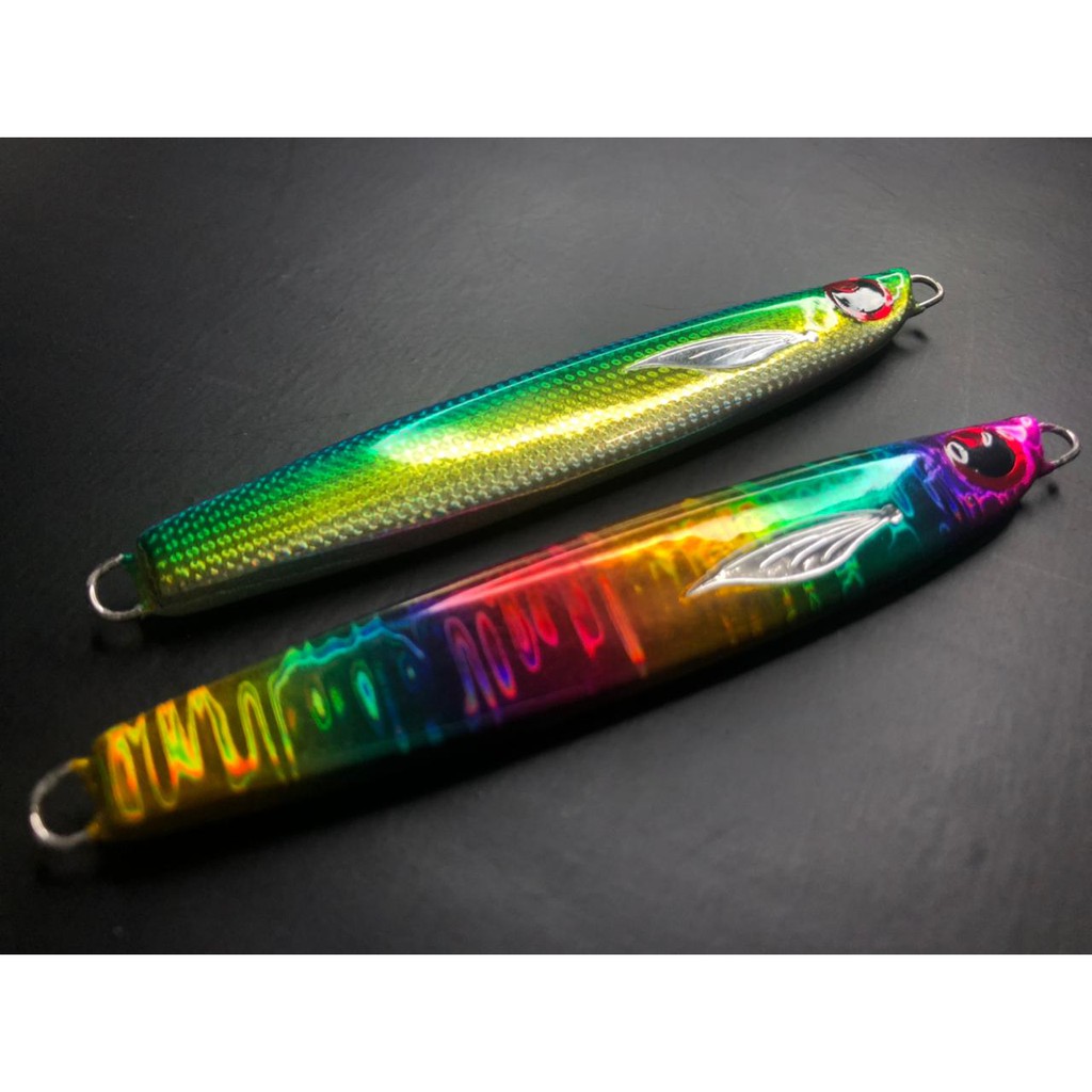 Metal jig Glow GID Flicker 80 Gram Lure Jigging Andalan