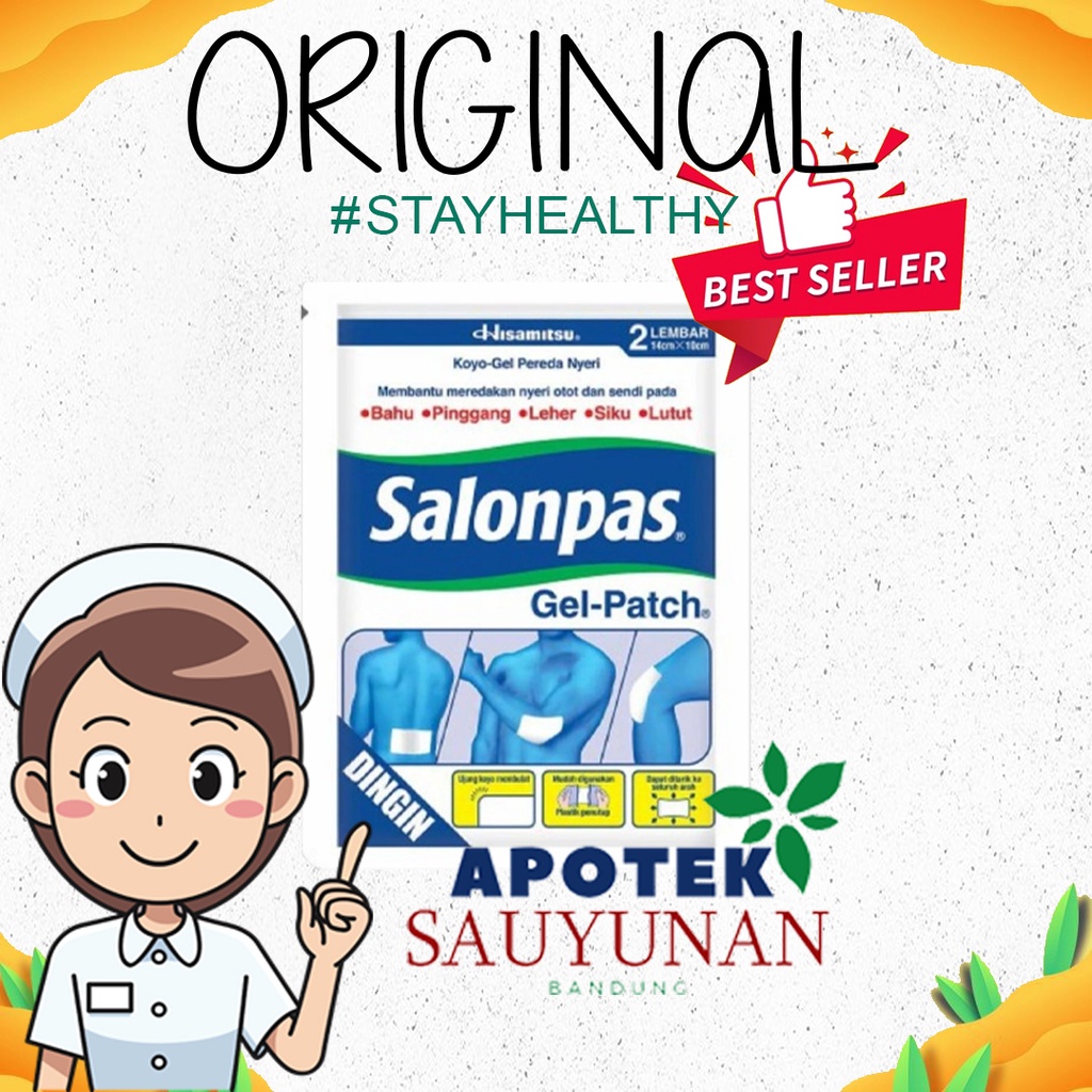 Salonpas Gel Patch Koyo Dingin Isi 2 Lembar