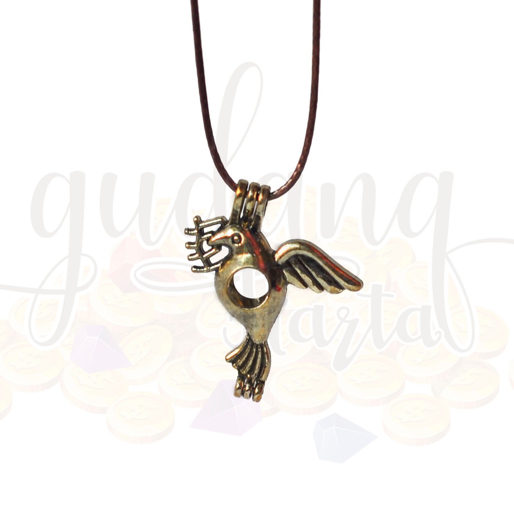 Kalung Vintage Mermaid Bird Kereta Kuda GH 204173