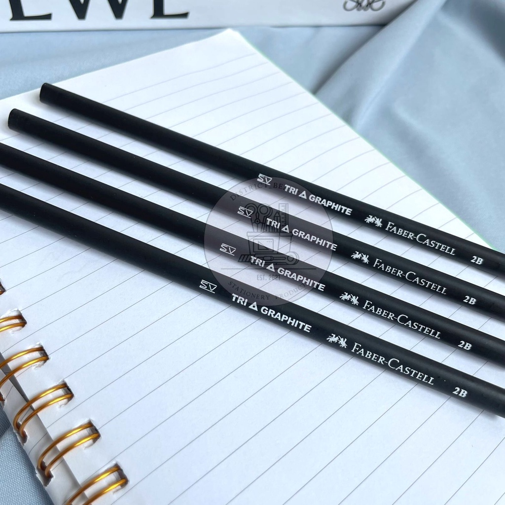 

PENSIL FABER CASTELL TRIGAPHITE PENSIL KAYU 2B