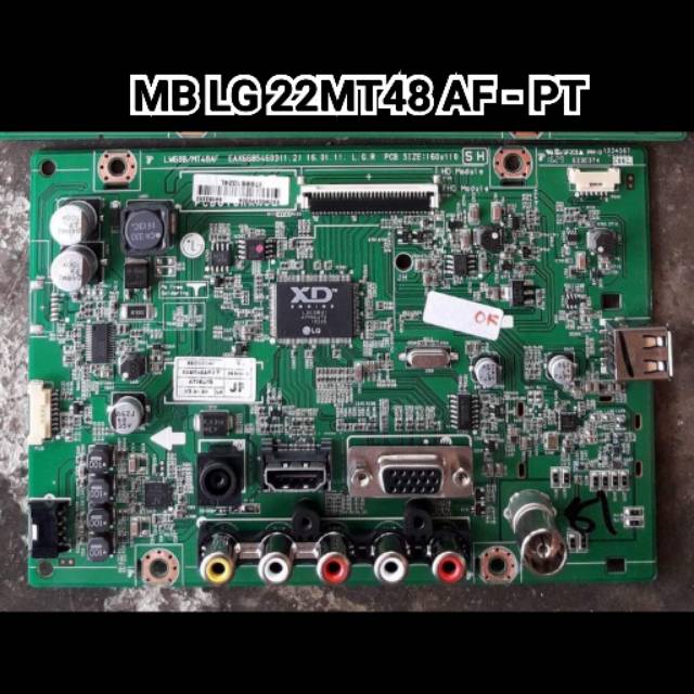 Mainboard TV LG LED 22MT48 AF - PT