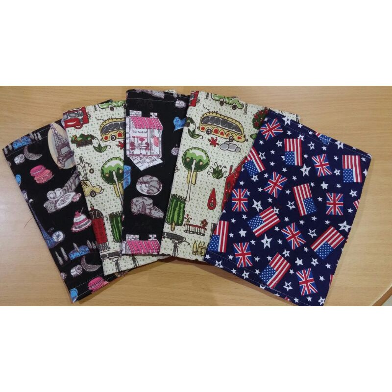 

Sampul Binder B5 Kain Kanvas