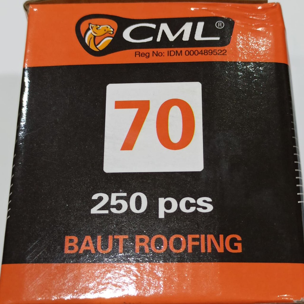 Baut Roofing 12 x 70 / Mata Baut Ruping Baja Ringan