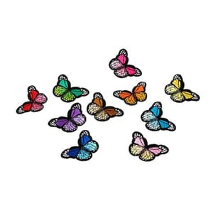 Ebroidered Patch - Colorful Butterfly