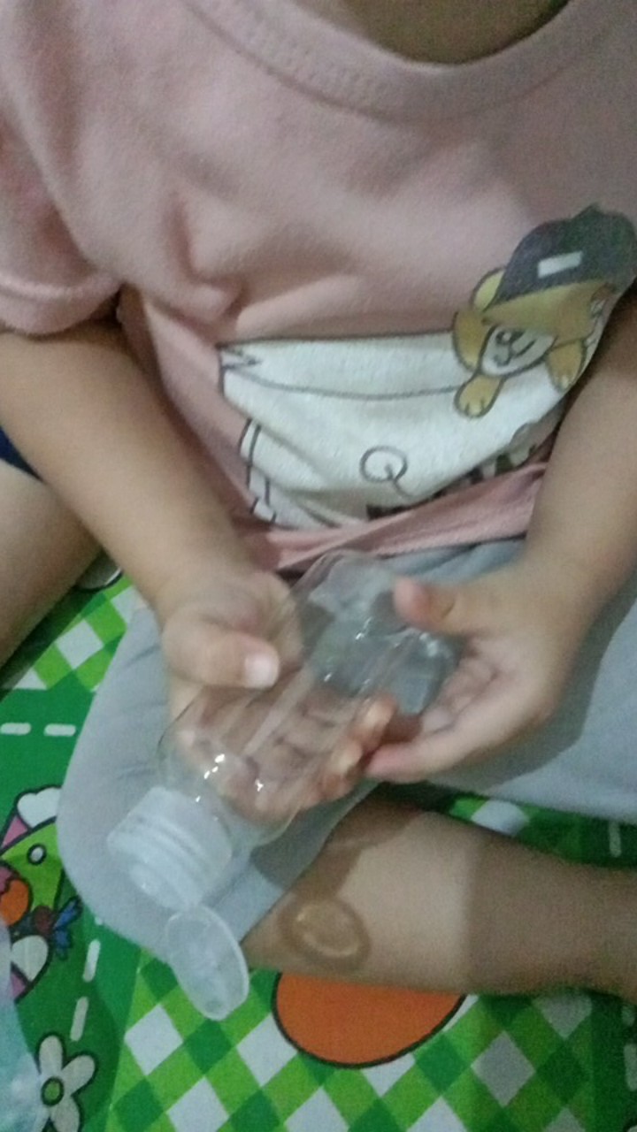 Sh Botol Plastik Fliptop 60 Ml Bening