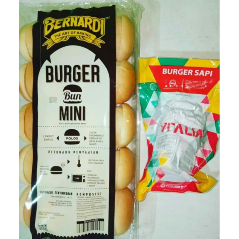 

Paket Burger mini
