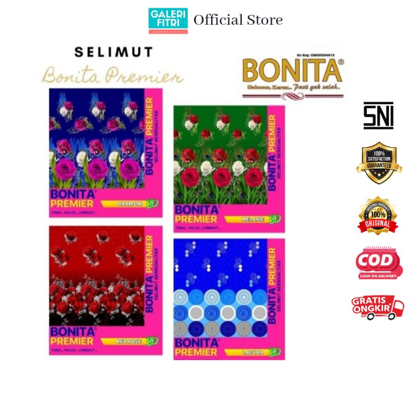 Selimut Bonita Premier - Selimut Bonita - Selimut Bonita Murah - Slimut Bonita - Slimut Murah - Seli