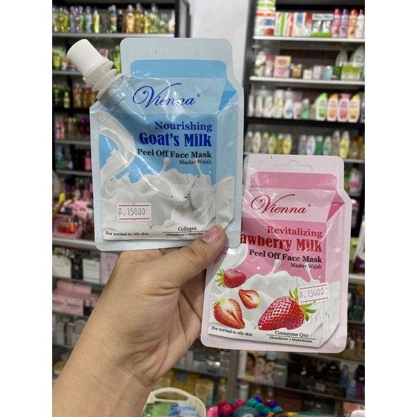 MASKER WAJAH VIENNA PEEL OFF FACE MASK