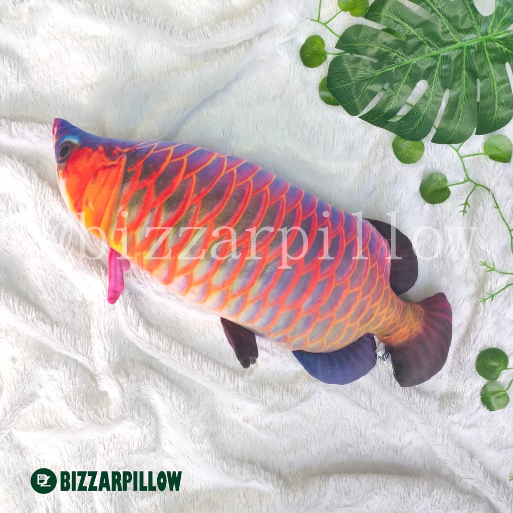 Bizzarpillow Bantal Ikan Arwana size M BZ077