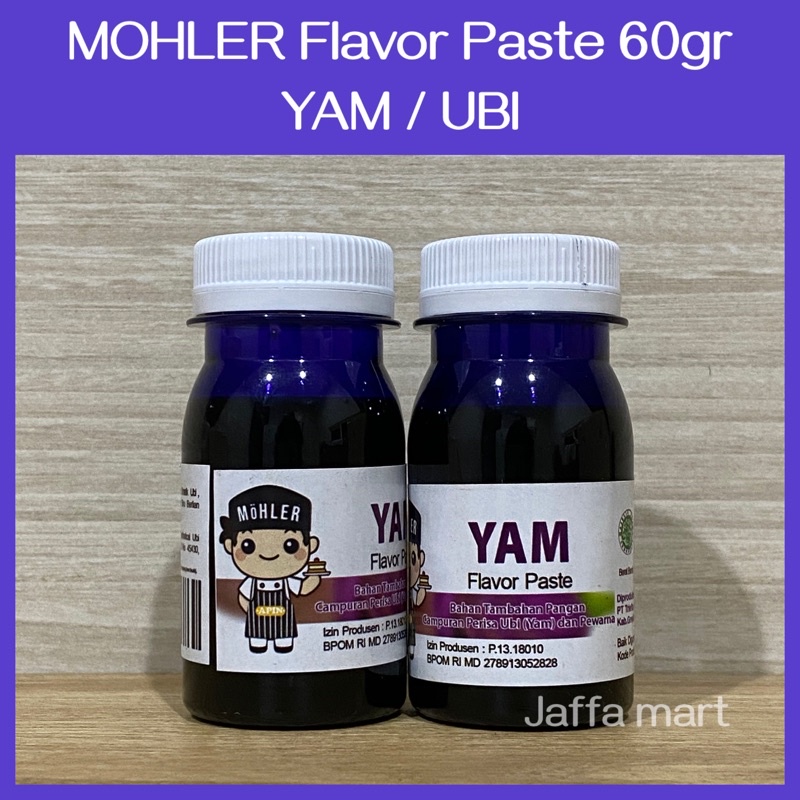 Pasta Perisa Pewarna MOHLER 60ml - YAM / UBI