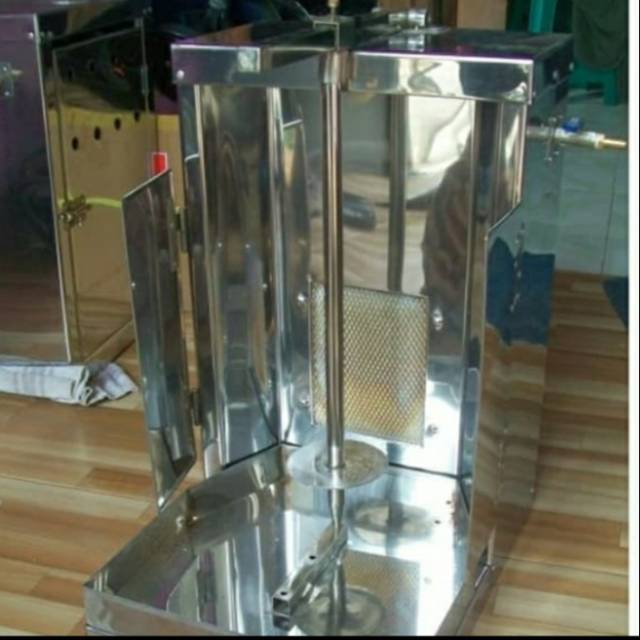 Mesin kebab burner panggangan kebab panggang