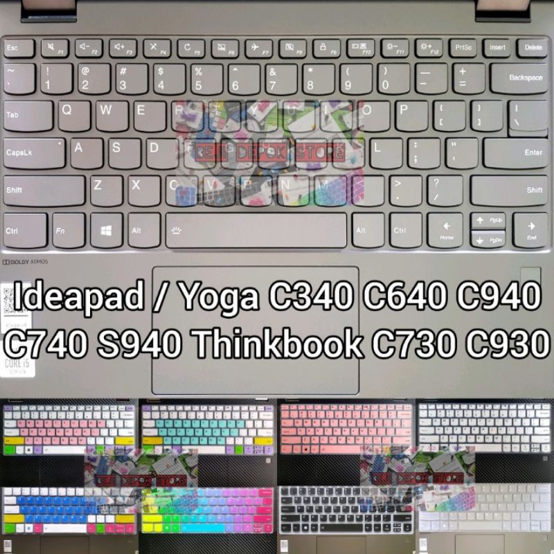 Keyboard Protector Lenovo Ideapad Yoga 6 C340 C640 Thinkbook G2 C740 C940 S740 S940 730 C930